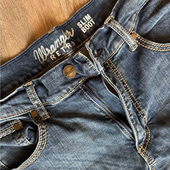 Wrangle Retro Slim Boot Jeans 31x32 - Picture 2 of 6